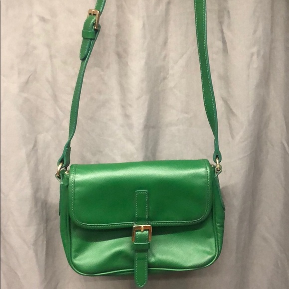 Cynthia Rowley Green Crossbody - Picture 1 of 4